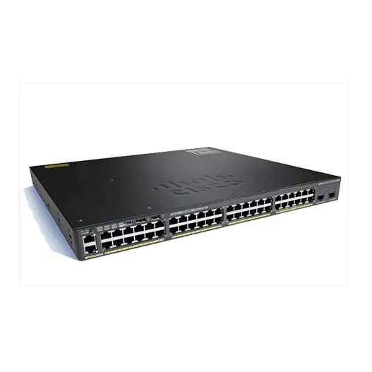 Original new or used 2960x 48 Port Gigabit 10g Sfp+ Poe Layer 2 Network Switch WS-C2960X-48FPD-L