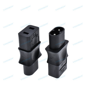 IEC 320 C8 Nam để IEC 320 C9 2 Pin Nữ AC <span class=keywords><strong>Adapter</strong></span> 6A /250V - Product Image 4
