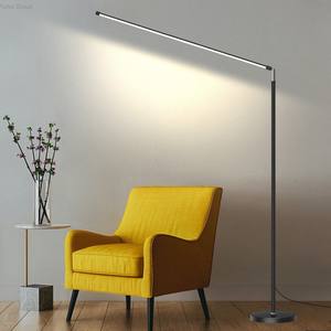 Modern Full Spectrum LED Desk Plug-In Eye Protection No Blue Light Student Square Aluminum Bedroom Reading Floor Lamp E27 - Product Image 3