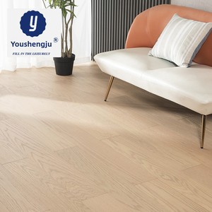 Mỹ Sồi Đỏ Sàn Gỗ Rắn Cho Nhà Trong Nhà Phòng Khách Hiện Đại Tự Nhiên Màu Xám Underfloor Sưởi Ấm Khóa Bấm Vào Hệ Thống - Product Image 1