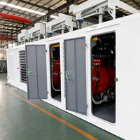 Générateur de Conteneur Silencieux de 1200 kW en Gros, Alimenté au Gaz Naturel, avec ATS et Télécommande