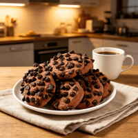 Biscuits aux pépites de chocolat double, ingrédients de première qualité, biscuits aux pépites de chocolat, recette personnalisée OEM, vente en gros, coffret cadeau