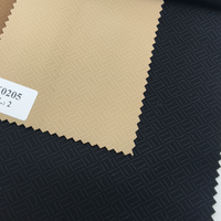Tissu en cuir PU respirant, imperméable, anti-moisissure, résistant à l'abrasion, style vintage pour vêtements ou confections (250GSM)