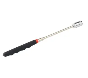 Telescopic Magnetic Magnet Tool For Picking Up Nuts And Bolts, Mini Real Stick Neodymium Imanes LED Pick Up Tool