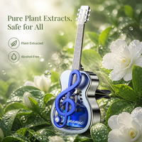 Diffuseur d’aromathérapie voiture en forme de guitare, clip de ventilation, parfum aux huiles essentielles, cadeau décoratif
