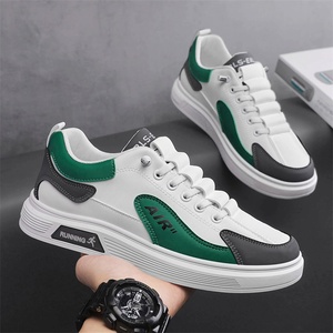 <span class=keywords><strong>Sneakers</strong></span> Casual in Pelle di Alta Qualità per <span class=keywords><strong>Uomo</strong></span>, Scarpe Sportive alla Moda con Lacci e Rialzo per l'Autunno - Product Image 2