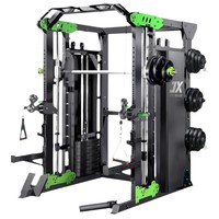 Alat Fitness Steel Smith Machine Comprehensive Trainer Longmen Frame untuk Gym Indoor
