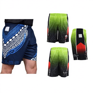 Shorts de sport respirants avec fermeture velcro FQ Custom AU NZ Touch Tag pour entraînement sportif, football, rugby, shorts de sport pour hommes - Product Image 1