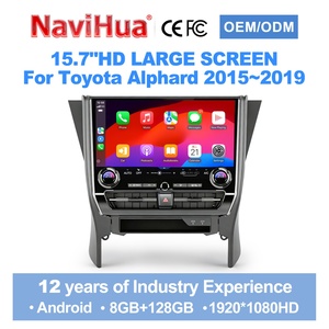 Navigation for Toyota Alphard 2015-2019 15.7" Android Vertical Screen Car <b>Stereo</b> Audio GPS <b>System</b> - Product Image 1