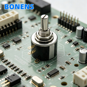 Potentiomètre rotatif à fil multi-tours de précision 10k Ohm, 534 2w 10 tours 5% linéaire 0,25% de précision, remplacement d'usine Vishay - Product Image 1