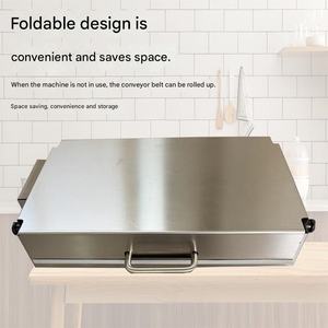 เครื่องรีดแป้งแบบมือถือขนาดเล็กสำหรับทำขนมที่บ้าน ใช้งานง่าย รับประกัน 1 ปี เหมาะสำหรับทำพิซซ่าและครัวซองต์ - Product Image 2