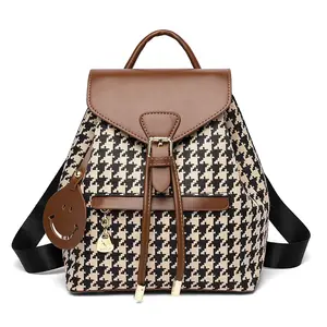 printed woman personalised backpack handbag causals custom bag backpack purse design for lady