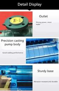 4 6 8 10 12 Inch Centrifugal Multistage <strong>Water</strong> <strong>Pump</strong> High <strong>Pressure</strong> High Head Horizontal Centrifugal Multistage <strong>Pump</strong> - Product Image 2