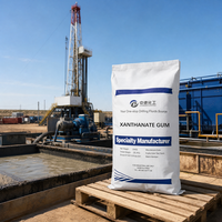 Agent épaississant pour fluide polymère de forage pétrolier, gomme xanthane de qualité industrielle en provenance de Chine