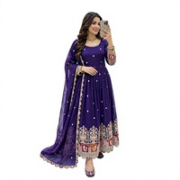 Ensemble Gwon pour femme, nouveau design tendance, pour tenue de fête, longueur ras du sol, réversible, infroissable, extensible, séchage rapide