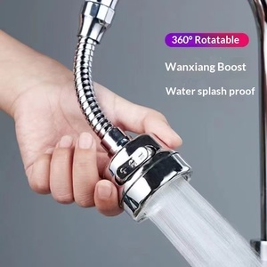 NABING Nouvelle Robinet de Cuisine Anti-éclaboussures Style Chinois avec Extension Pulvérisatrice, Filtre à Eau, Aérateur et <span class=keywords><strong>Douchette</strong></span> pour Évier Domestique - Product Image 2