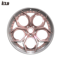 Enzhiwei Ofrece Ruedas de Aleación de Aluminio Forjado de Dos Piezas de 10 Pulgadas, Personalizadas, para el Mercado de Repuestos, con Ajuste Universal Disponible, del Fabricante