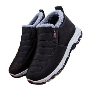 Botas de Invierno para Hombre, Forradas de Felpa, Gruesas y Cálidas, Botas de Nieve para Padres de Mediana Edad y Mayores - Product Image 6