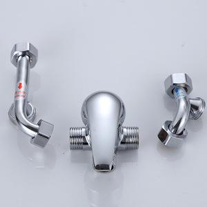 Robinet mélangeur d'eau chaude et froide Zimani en laiton en forme de U DN15, accessoire de bain et de douche - Product Image 3