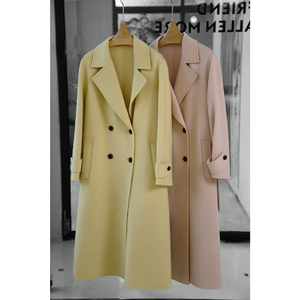 Cappotto Max Coat di Alta Qualità da <span class=keywords><strong>Donna</strong></span> di Lusso in Cashmere Double-Face Giacca Invernale Lunga da <span class=keywords><strong>Donna</strong></span> in Cashmere Stile Mara - Product Image 3