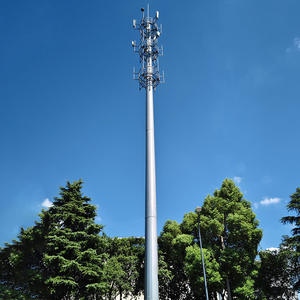 Werks anpassung 20m-30m Polygon förmige Kommunikation Stahlmast Turm telekommunikations mast - Product Image 4
