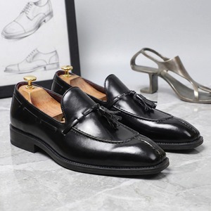 Venta Caliente Verano 2026: Zapatos de Cuero Casuales con Borlas Estilo Británico y Coreano, Zapatos Retro de Negocios, Venta al Por Mayor Disponible - Product Image 1