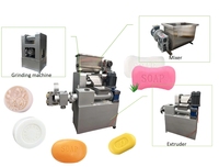 Sistema de Fabricación de Jabón Automatizado Lerford, Máquina para Hacer Jabón con Capacidad de 20-100 kg/h, Fácil de Operar para Producción en Línea Pequeña