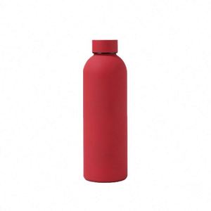 Botellas con aislamiento al vacío de doble pared con logotipo personalizado, botella de agua de acero inoxidable para coche de boca pequeña deportiva de 350ML y 750ML - Product Image 5