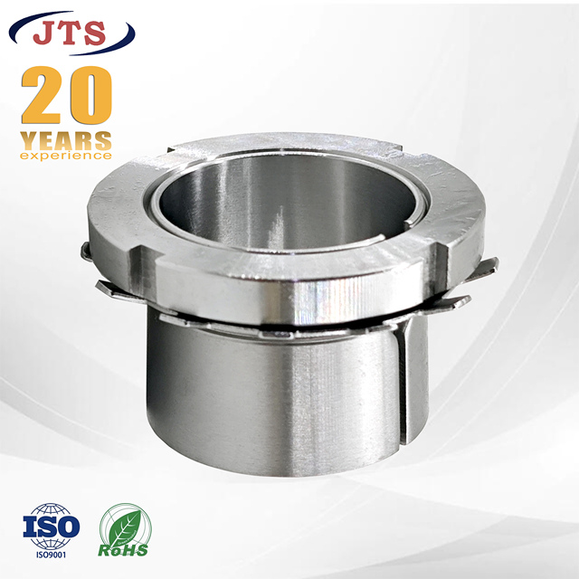 Bearing Adapter Sleeve H313 H315 H317 H318 H319 H320 HE317 HE318 High Precision Carbon Steel JTS Brand 0.02mm Tolerance