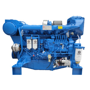 Motore Marino Weichai Serie WP13 a 6 Cilindri, 1800 Giri/Min, 500 CV, Modello WP13C550-18, Motore Diesel per Navi - Product Image 1