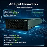 Module redresseur télécom R4850G6 haute efficacité, sortie CC 48V, module redresseur de puissance montable en rack pour station de base