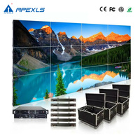 Écran LED incurvé extérieur HD P2.6 P2.9 P3.91 P4.81 mm, panneau vidéo LED de taille 500*1000 mm, écran LED personnalisé