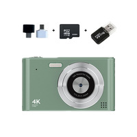 Appareil photo numérique CCD de style rétro, HD, niveau d'entrée de gamme, appareil photo pour étudiants, appareil photo miniature abordable, choix de cadeau portable