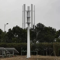 Éolienne verticale de 5 kW avec alternateur à aimants permanents pour usage domestique