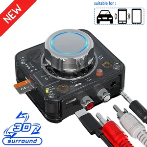 BT 5.0 Récepteur Audio 3D Stéréo Musique <span class=keywords><strong>Adaptateur</strong></span> Sans Fil Carte TF RCA 3.5mm 3.5 AUX <span class=keywords><strong>Jack</strong></span> <span class=keywords><strong>pour</strong></span> Voiture Haut-Parleur Amplificateur <span class=keywords><strong>Casque</strong></span> - Product Image 3