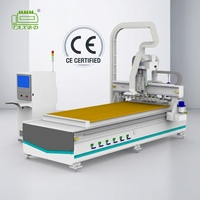 Machine de découpe CNC ATC 1325 avec chargement et déchargement automatiques, routeur CNC ATC 4*8 pieds pour PVC/MDF/Bois