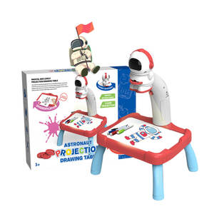 Juguete de mesa de <span class=keywords><strong>dibujo</strong></span> de proyección de <span class=keywords><strong>astronauta</strong></span>, tablero de pintura educativo de nuevo diseño para niños, entrenamiento de PC, otros juguetes de <span class=keywords><strong>dibujo</strong></span> para bebé - Product Image 4