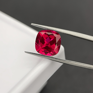 Yakut taş gevşek 6mm ~ 12mm Lab yetiştirilen yakut yastık kesim Lab oluşturulan yakut toptan fiyat - Product Image 2