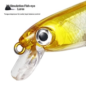 Leurre artificiel ABS rigide en gros, laser, 11cm/14g, leurre de pêche longue portée type Minnow, feuille holographique, 10 couleurs avec hameçons - Product Image 4