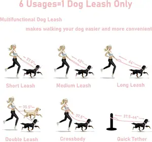 Dog Leash Set Rope Durable PVC Pet Dog Collar Custom Logo Set Waterproof Dog Skin Collar Pet Collars Leashes