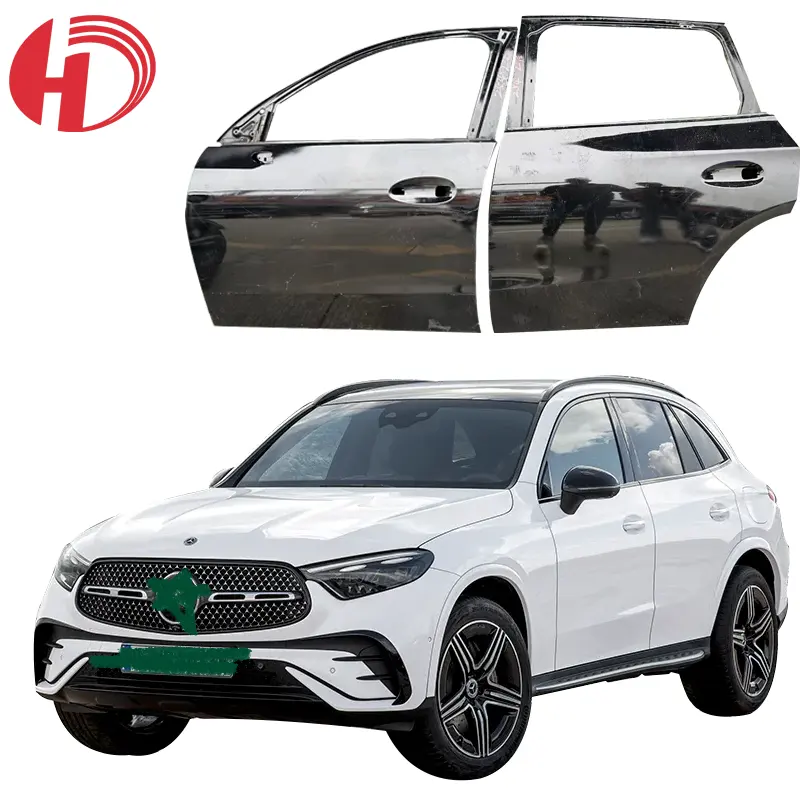 2023 Original Auto Karosseriekits für Mercedes Benz GLC 300 Autotüren Front-/Hintertürse Seitentürgriff Sperre Stoßstange Autotür für Benz glc300