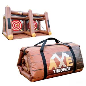 Jeu <span class=keywords><strong>de</strong></span> <span class=keywords><strong>lancer</strong></span> <span class=keywords><strong>de</strong></span> <span class=keywords><strong>hache</strong></span> gonflable commercial à double piste, thème <span class=keywords><strong>Viking</strong></span>, jeu interactif <span class=keywords><strong>de</strong></span> carnaval, en PVC, écologique - Product Image 6