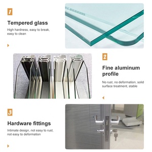Vách ngăn kính cố định được thiết kế tùy chỉnh cho văn phòng tại nhà cho các bộ phận phòng - Product Image 6