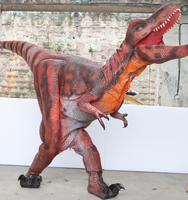 Costume de dinosaure T-Rex personnalisé, léger, avec structure métallique, pour intérieur/extérieur, écoles, jardins, centres commerciaux, aires de jeux publiques