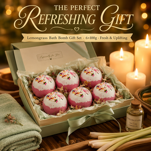Bombe de bain effervescente personnalisée à l'huile de coco et à la citronnelle naturelle, parfum agrumes frais, adoucissante, coffret cadeau spa OEM ODM 100g - Product Image 5