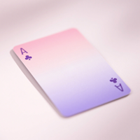 Cartes à jouer personnalisées imprimées de haute qualité Anime mignon rose cartes à jouer en papier écologique de dessin animé personnalisé