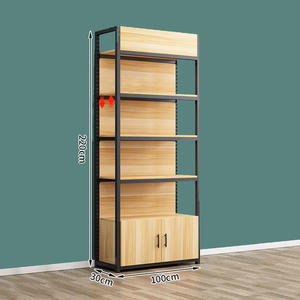 تصميم أنيق مزدوج الوجهين حامل متين مكواة تخزين سوبر ماركت خط عرض معدني عصري - Product Image 4