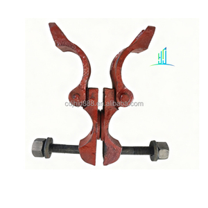 Fabricante JHJD, venta al por mayor, prensa, acoplador giratorio, <span class=keywords><strong>almejas</strong></span> de andamio de metal, gran oferta, abrazaderas de viga de andamio para construcción de edificios - Product Image 2