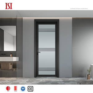 أفضل علامة تجارية باب داخلي من الألومنيوم بسيط تصميم قسم أنيق لغرفة المعيشة والمطبخ والحمام وغرفة النوم - Product Image 5