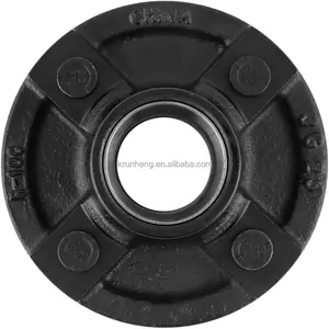 2200Lbs 4*4.00 Black Trailer Wheel Hub Trailer Axles And Parts Trailer Idler Hub Axle